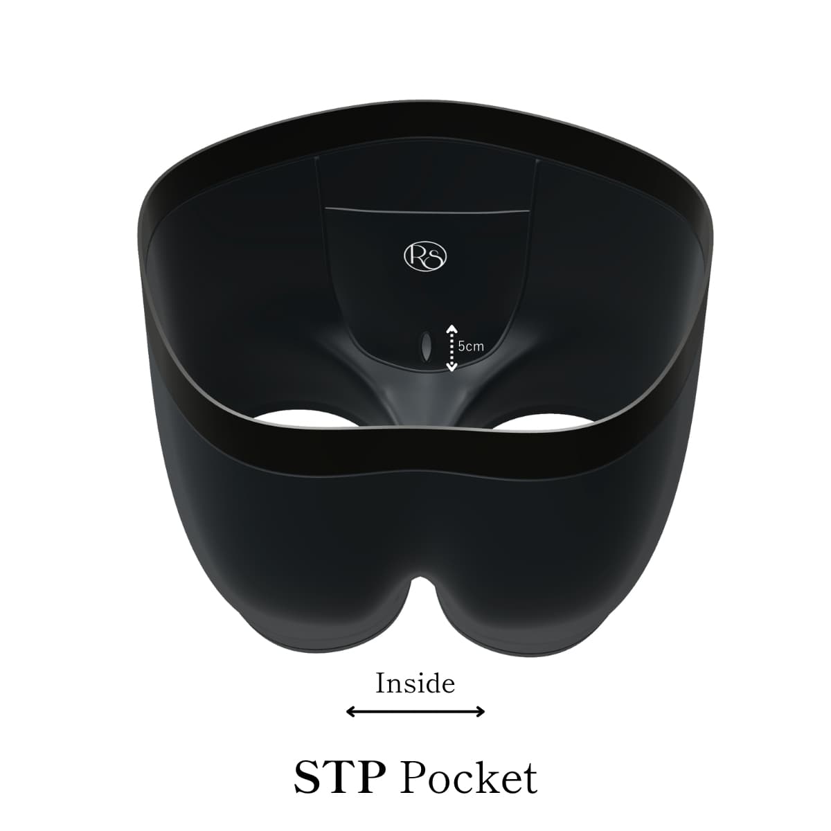 FTM用ボクサーパンツ(STPポケット)|ジェットブラック|FTM boxer briefs (STP Pocket) - Jet Black