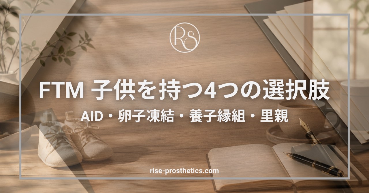 FTMが子供を持つ4つの選択肢｜AID・養子縁組・卵子凍結を解説