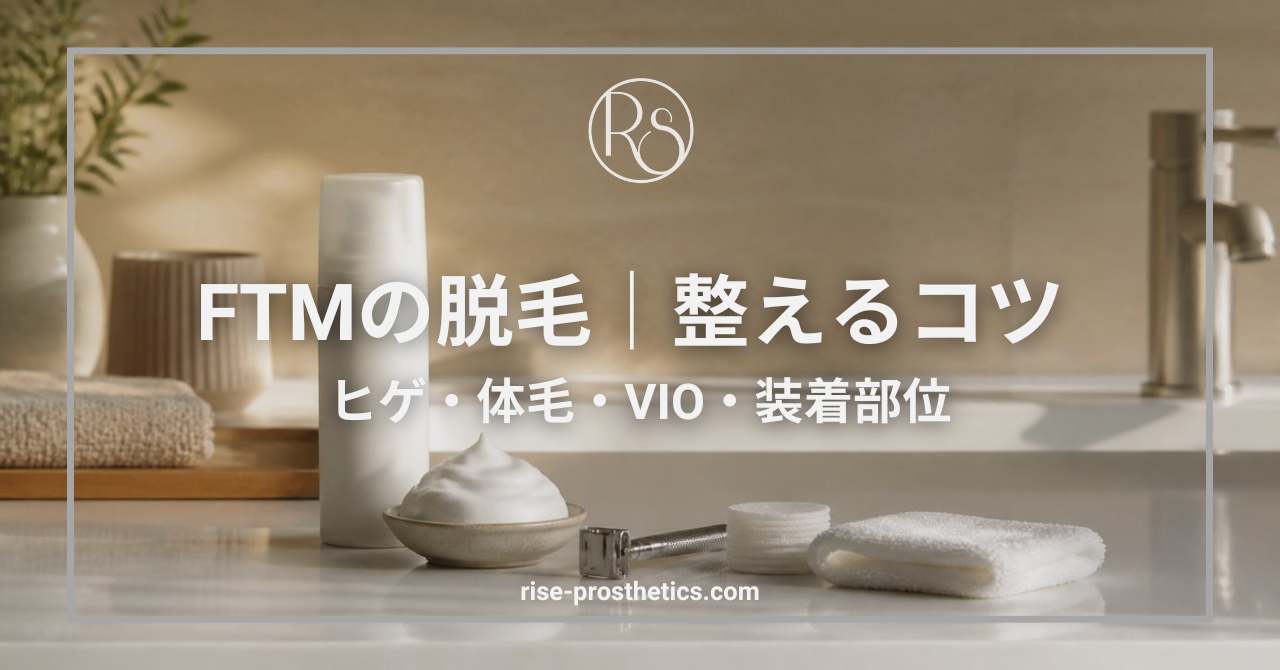 FTMの脱毛｜整えるコツ