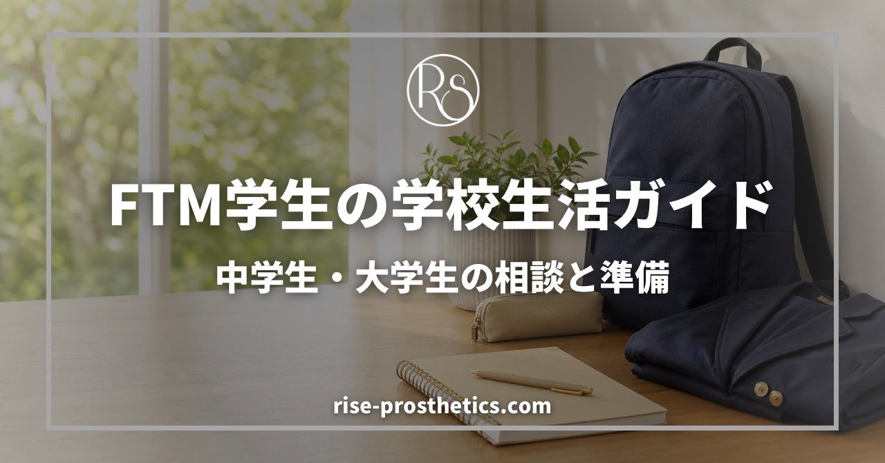 FTM学生の学校生活ガイド 中学生・大学生の相談と準備