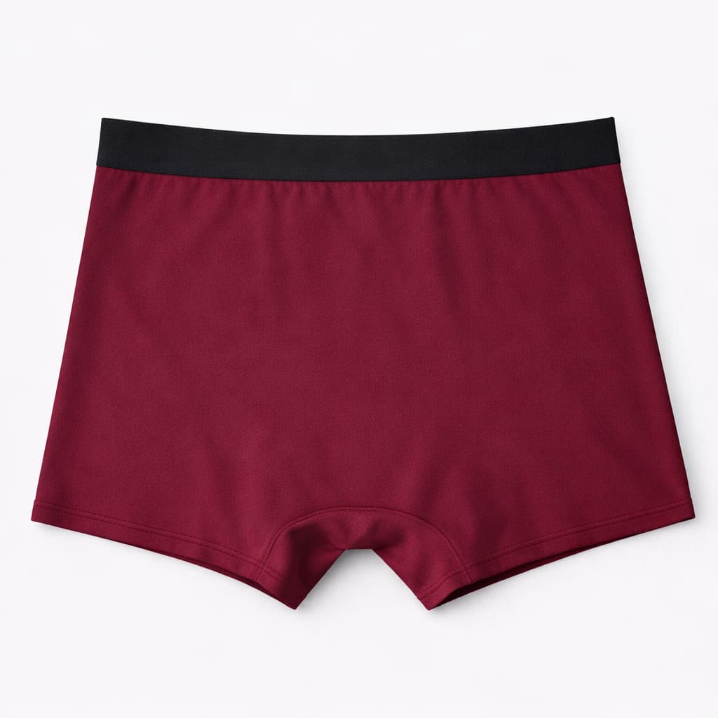 FTM向けボクサーパンツ オックスブラッド（背面）