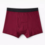 FTM向けボクサーパンツ オックスブラッド（前面・内ポケット付き）