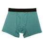 FTM向けボクサーパンツ スモークグリーン（前面・内ポケット付き） - FTM Boxer Briefs Smoke Green (Front - Built-in Pocket)