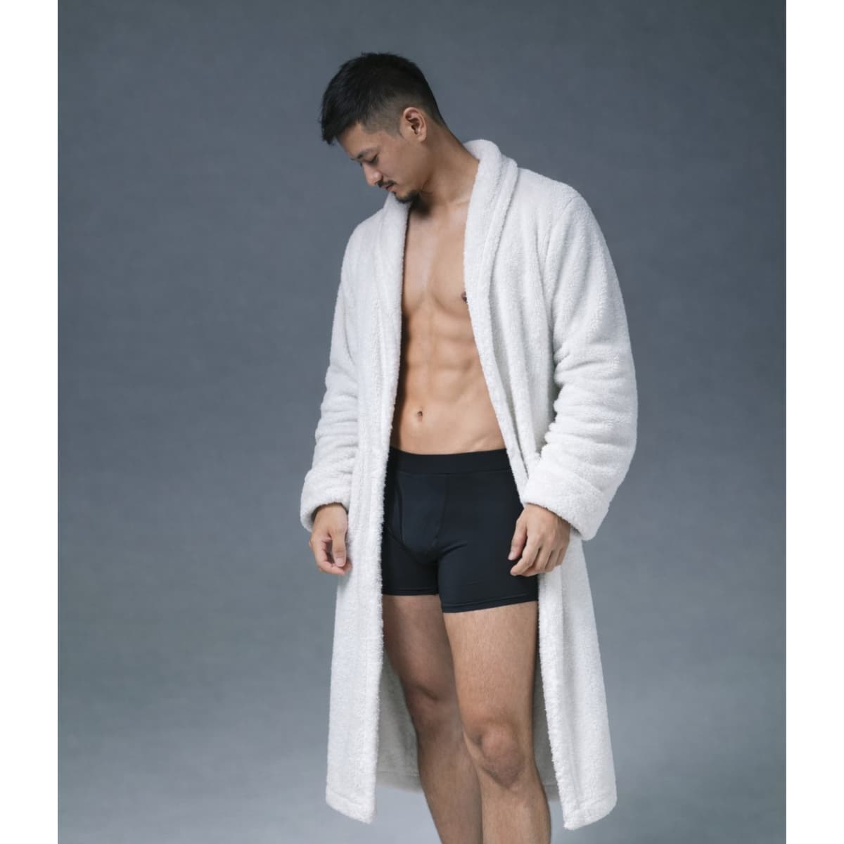 RISEのJUN STAND専用ボクサー着用イメージ｜STP対応・快適なフィット感のFTM向けボクサーパンツ